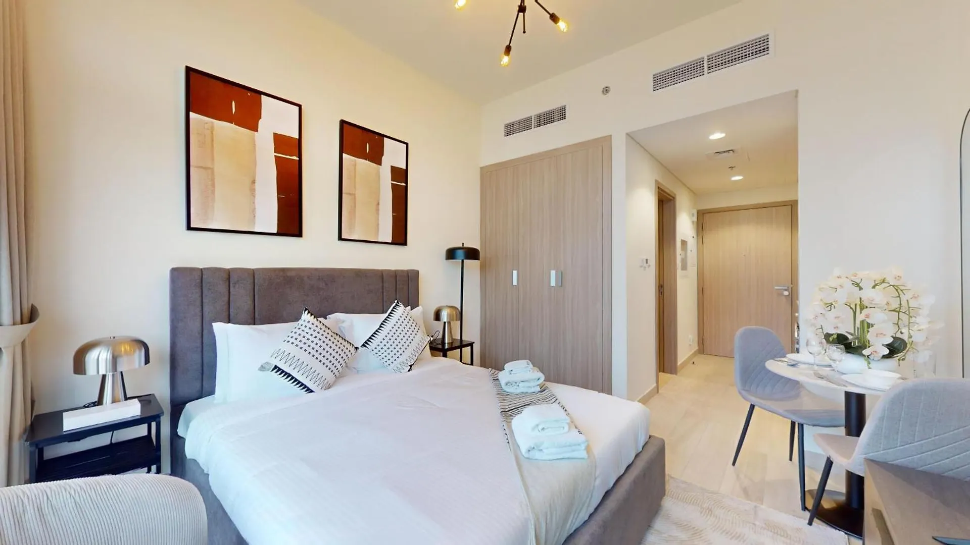 Apartment Primestay - Refined Studio In Azizi Riviera - Al Meydan Dubai